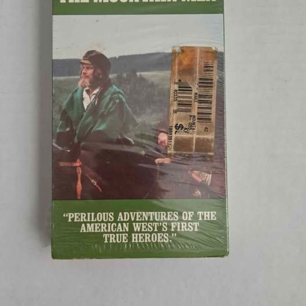 The Mountain Men VHS Charlton Heston Brian Keith